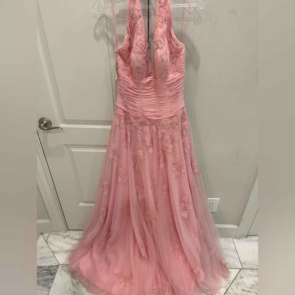 JOVANI PINK RED CARPET GOWN